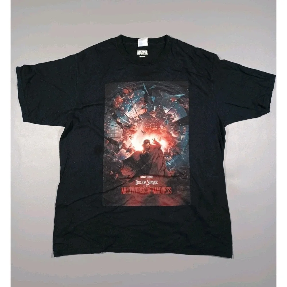 Maevel Shirt Lot‎ Of 2 Mens L Black Guardians 3 Dr Strange 2